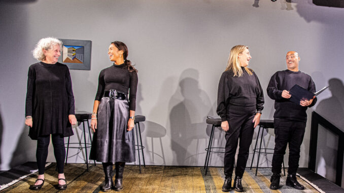 Actors Jeanette Horn - Kimberly Green - Karen Macarah - Joshua Silverstein - Photo by David Chiu